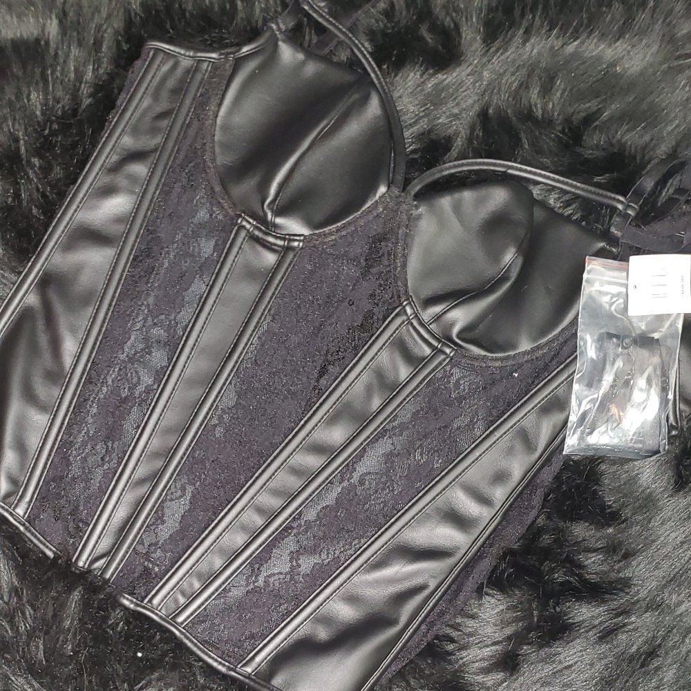Corset and panty set